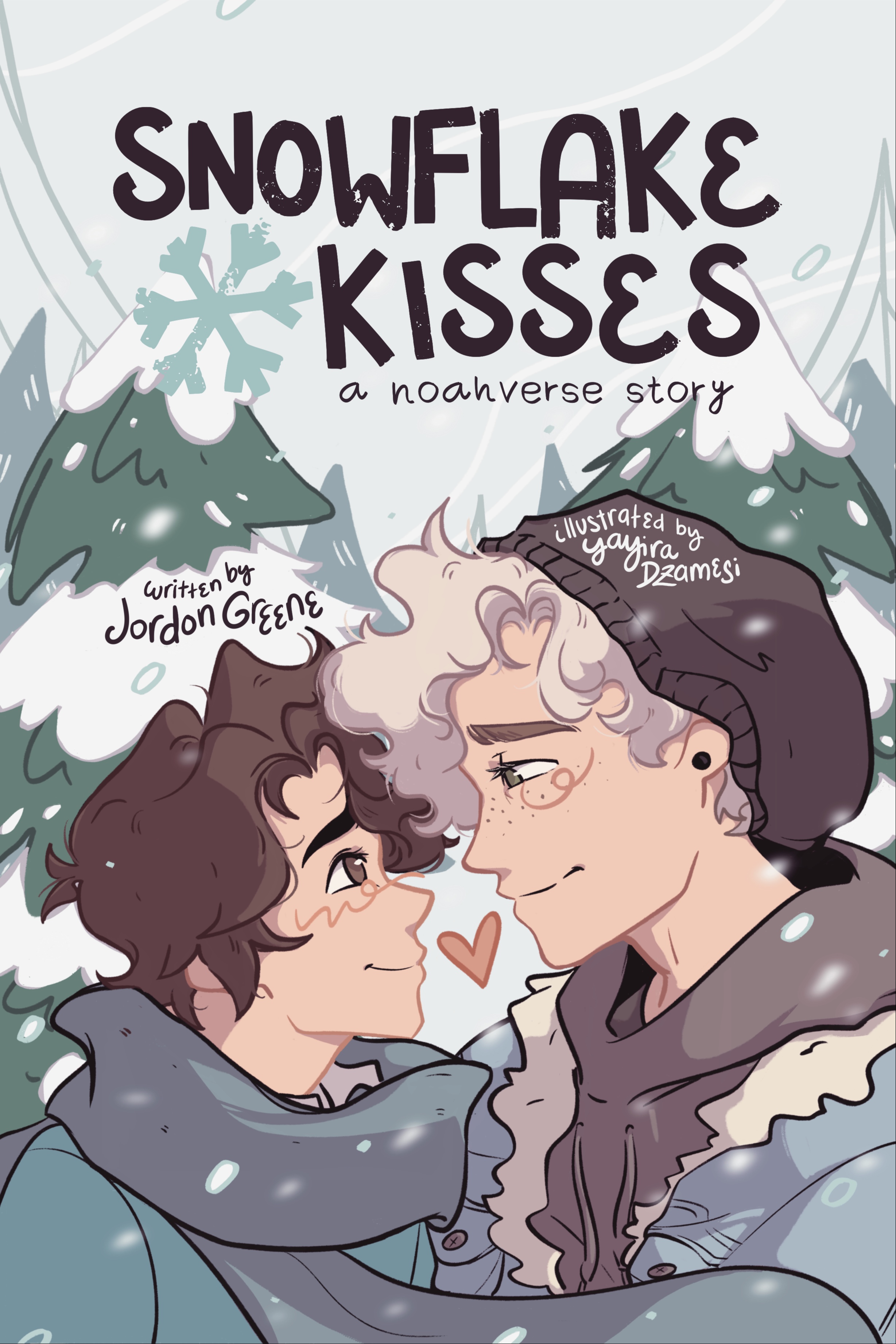 Snowflake kisses