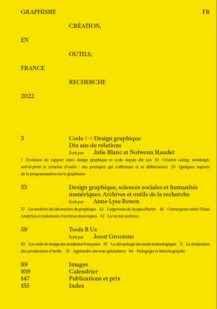 Graphisme en France 2022