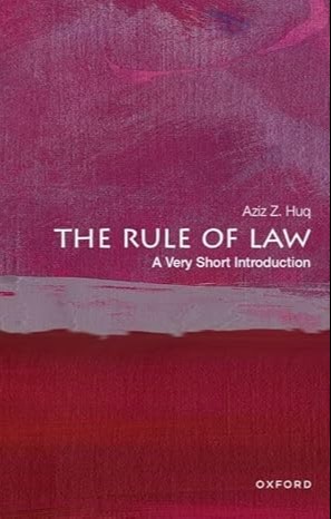 The Rule of Law: A Very Short Introduction 