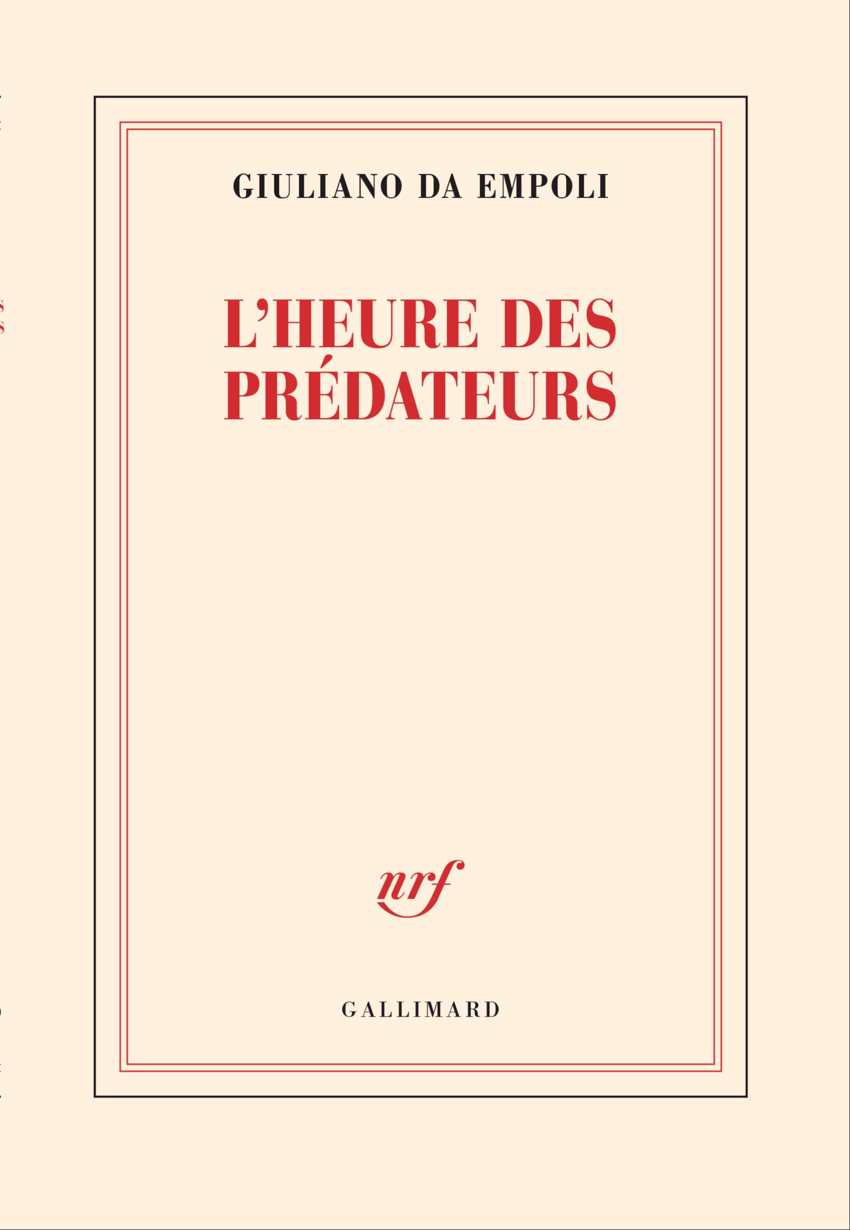 L’Heure des Prédateurs