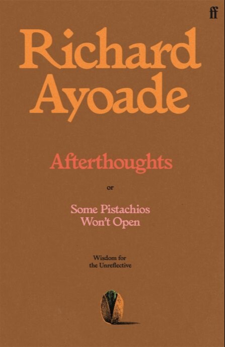 Afterthoughts: or Some Pistachios Won’t Open